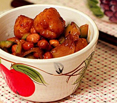 宫保豆腐丸子的做法 宫保豆腐丸子的做法