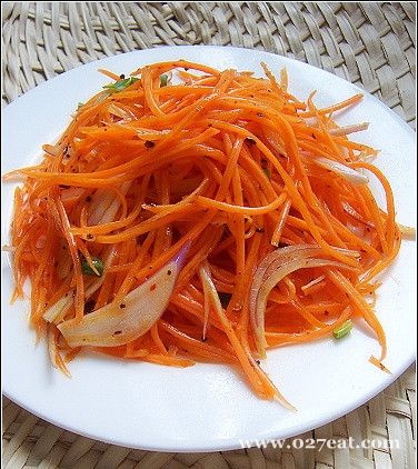 凉拌胡萝卜丝的做法 凉拌胡萝卜丝的做法