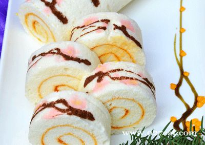 梅花蛋卷的做法图片,如何做,梅花蛋卷怎么做好吃详细步骤的做法