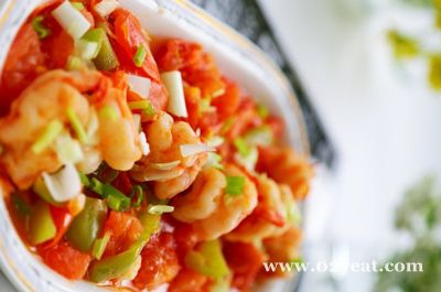 番茄炒虾仁的做法 番茄炒虾仁的做法