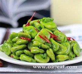 香葱爆蚕豆的做法 香葱爆蚕豆的做法