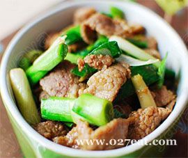 蒜苗炒牛肉的做法图片,如何做,蒜苗炒牛肉怎么做好吃详细步骤的做法
