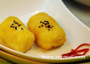 油炸泡菜饭团的做法图片,如何做,油炸泡菜饭团怎么做好吃详细步骤的做法